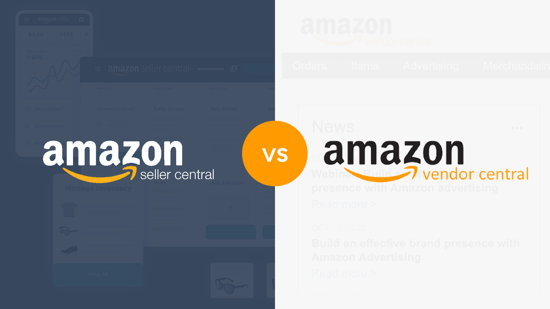 What Is Vendor Receive At Amazon Amazon Seller Central vs Amazon Vendor Central